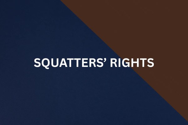 Squatters’ Rights and the Eviction Process of a Squatter in Nigeria